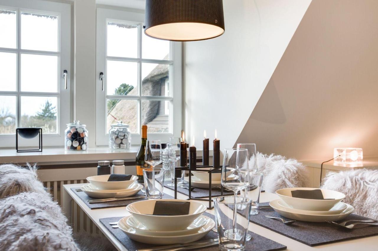 Ferienwohnung Dansk Hygge im Witthüs, Whg. 10 Wenningstedt-Braderup Exterior foto